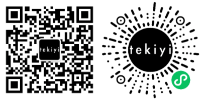 Tekiyi小站公众号二维码、小程序二维码